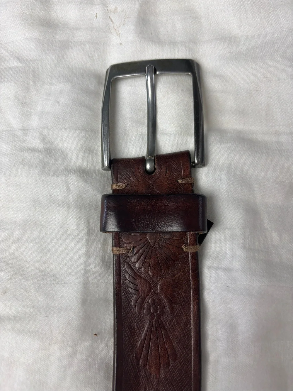 Trafalgar leather belt